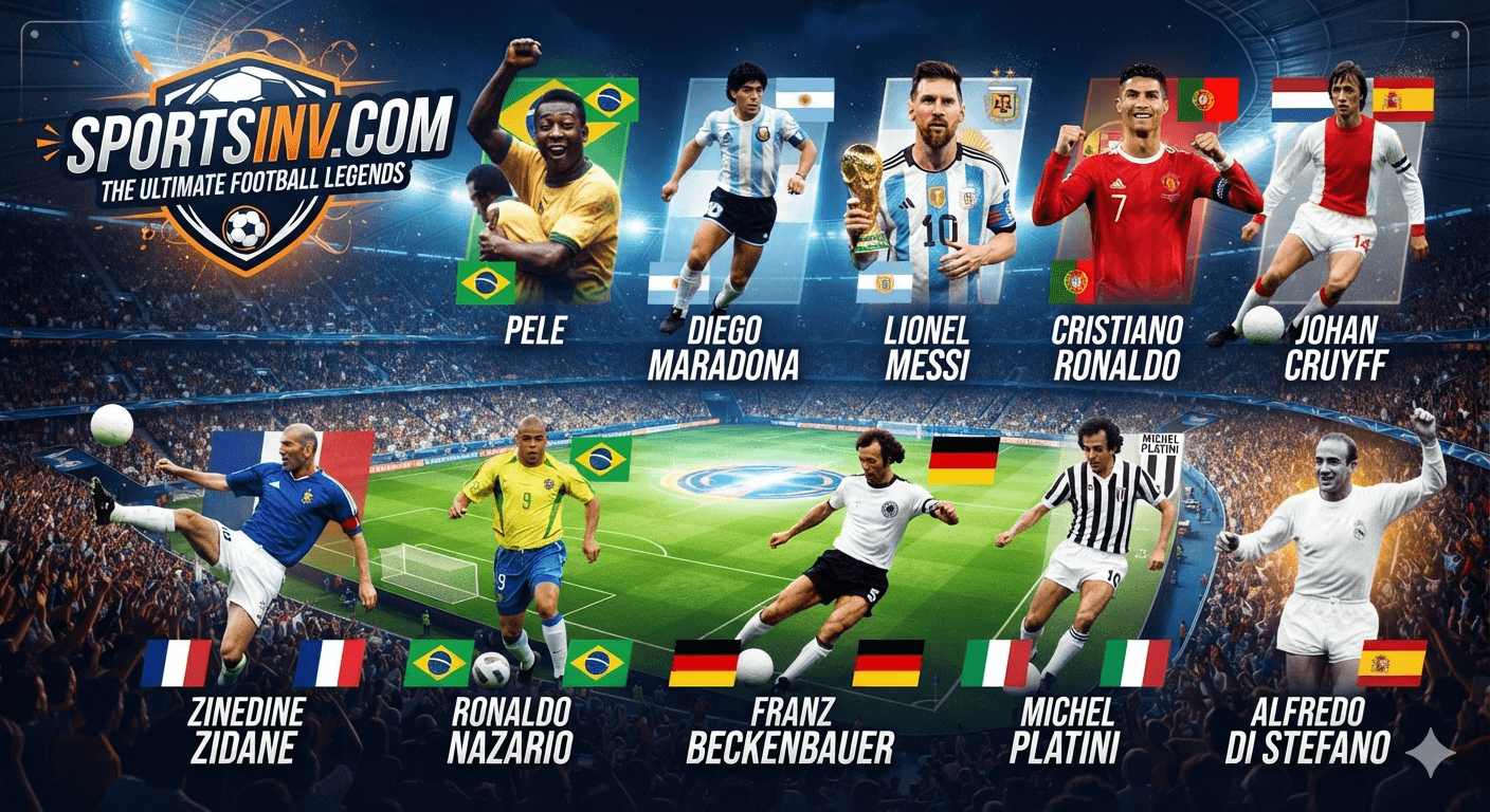 World best football player of all time top 10