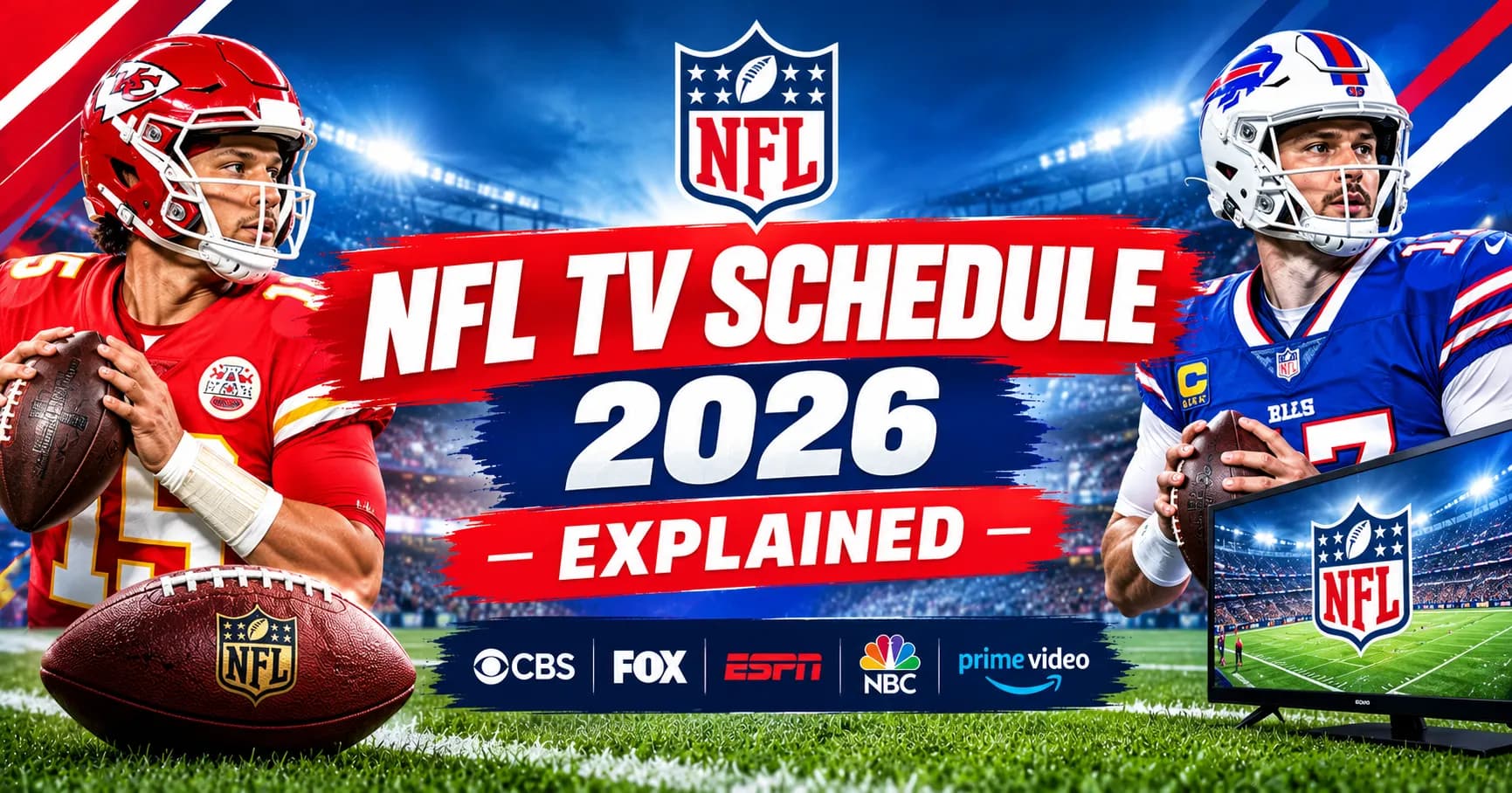 NFL TV Schedule 2026 Explained: Kickoff Timings
