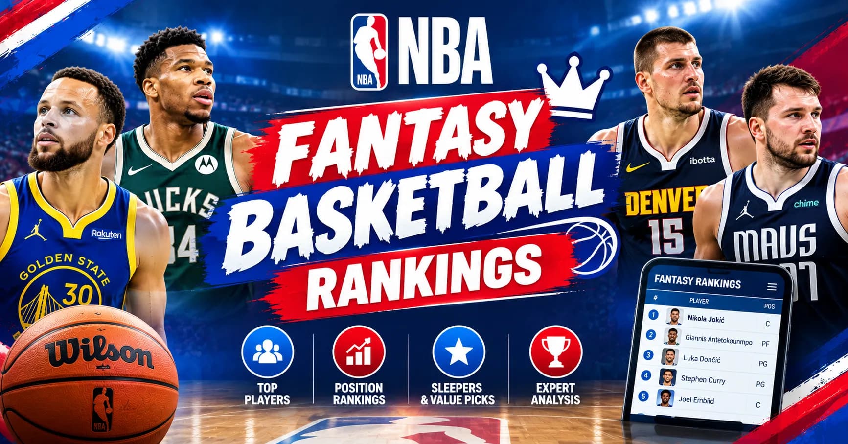 NBA Fantasy Basketball Rankings 2026