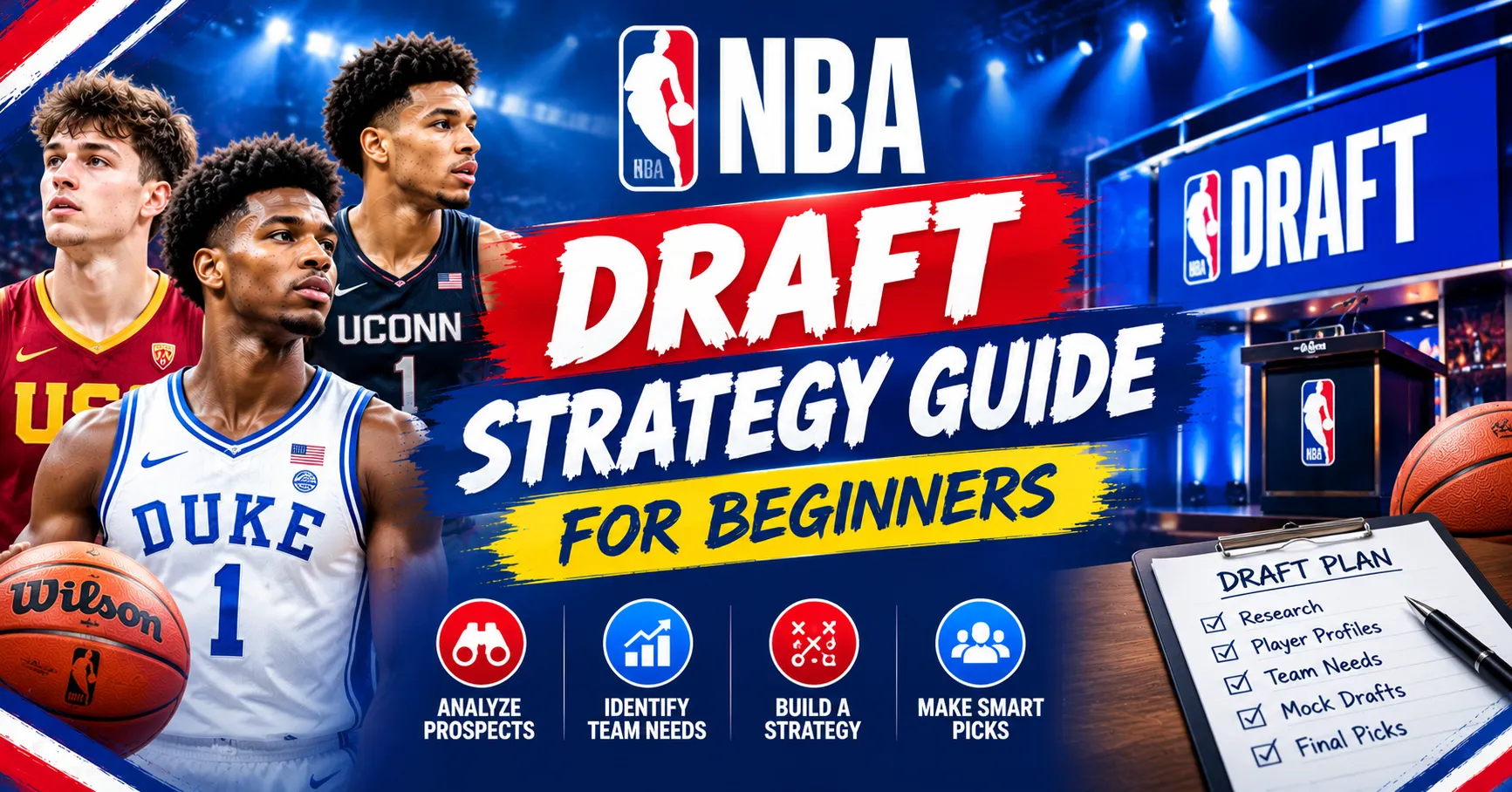 NBA Draft Strategy Guide For Beginners