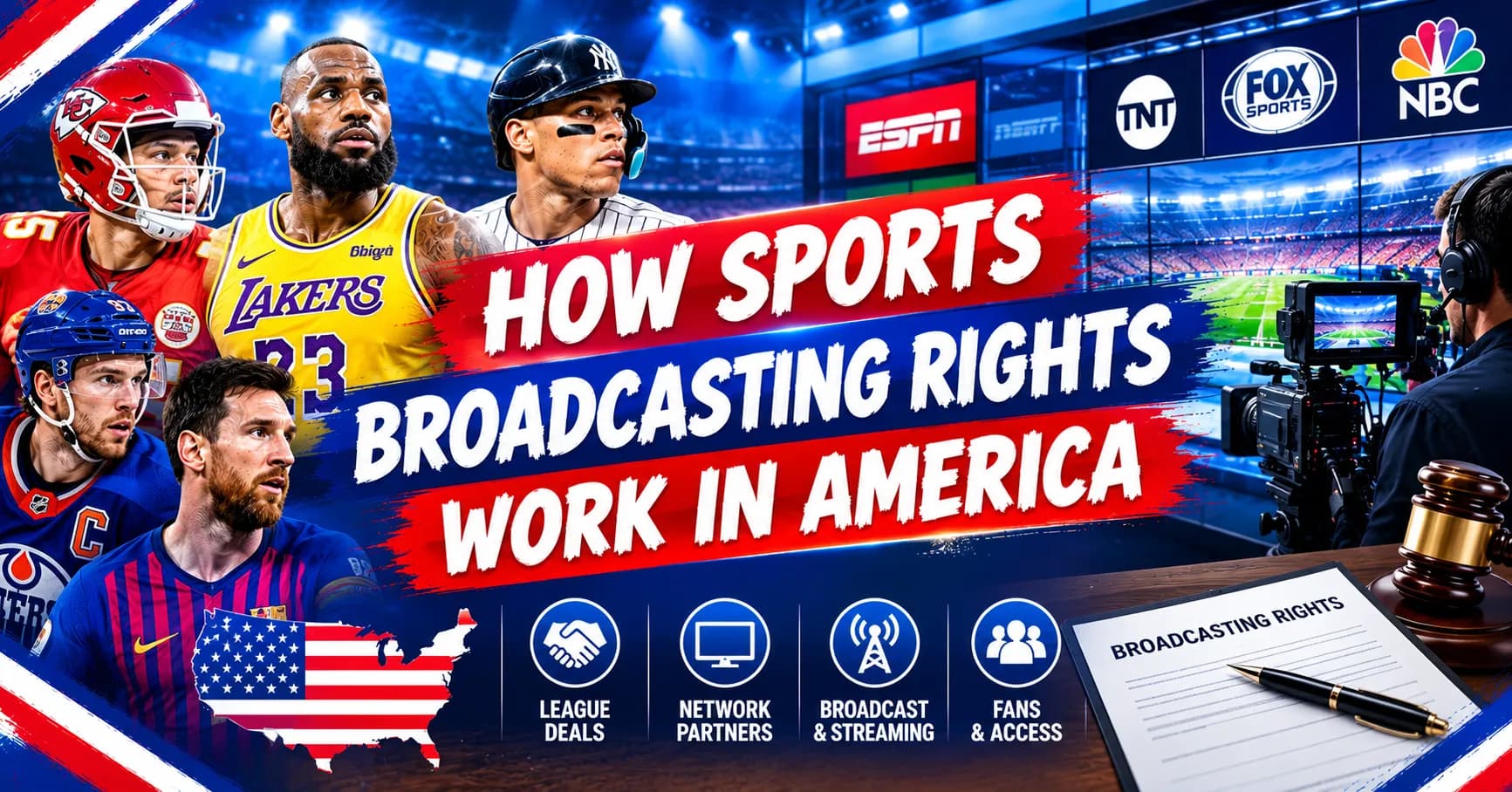 How Sports Broadcasting Rights Work in America
