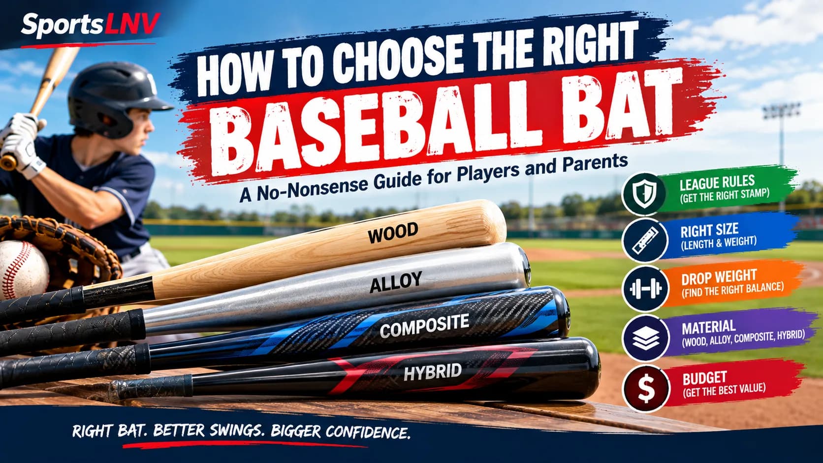How to Choose the Right Baseball Bat: Size & Rules?